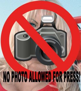 No Photo's allowed!